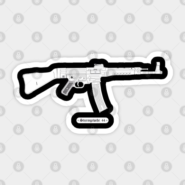 Sturmgewehr 44 Sticker by FAawRay